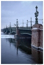 Санкт-Петербург. Река Нева. Троицкий мост.